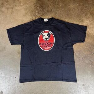 Vintage Spoon Tongue brew house black tee Men's Size XL